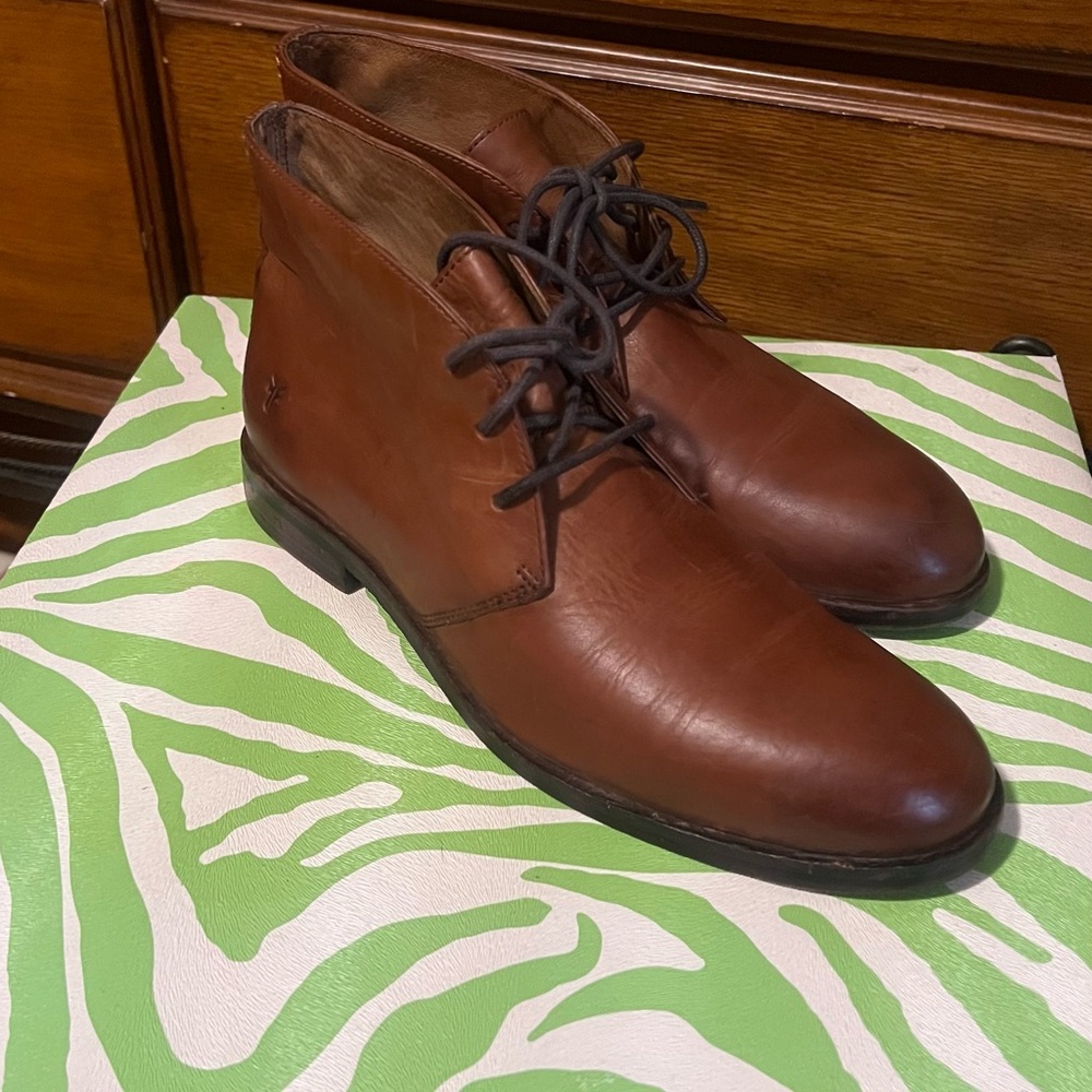 Men's Frye 8.5 Brown Leather Boots